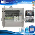 Linear Type Laundry Liquid Detergent Filling Line / Bottling Machine